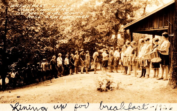 Camp Innisfree - Vintage Postcard (newer photo)